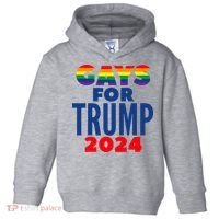 Gays For Trump 2024 Election Toddler Hoodie thumb 0