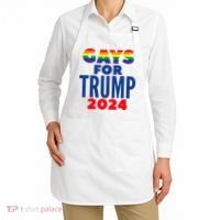 Gays For Trump 2024 Election Apron thumb 2