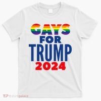 Gays For Trump 2024 Election T-Shirt thumb 0