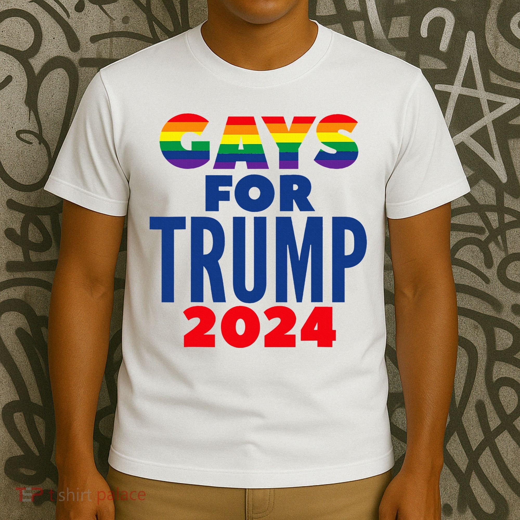 Gays For Trump 2024 Election T-Shirt