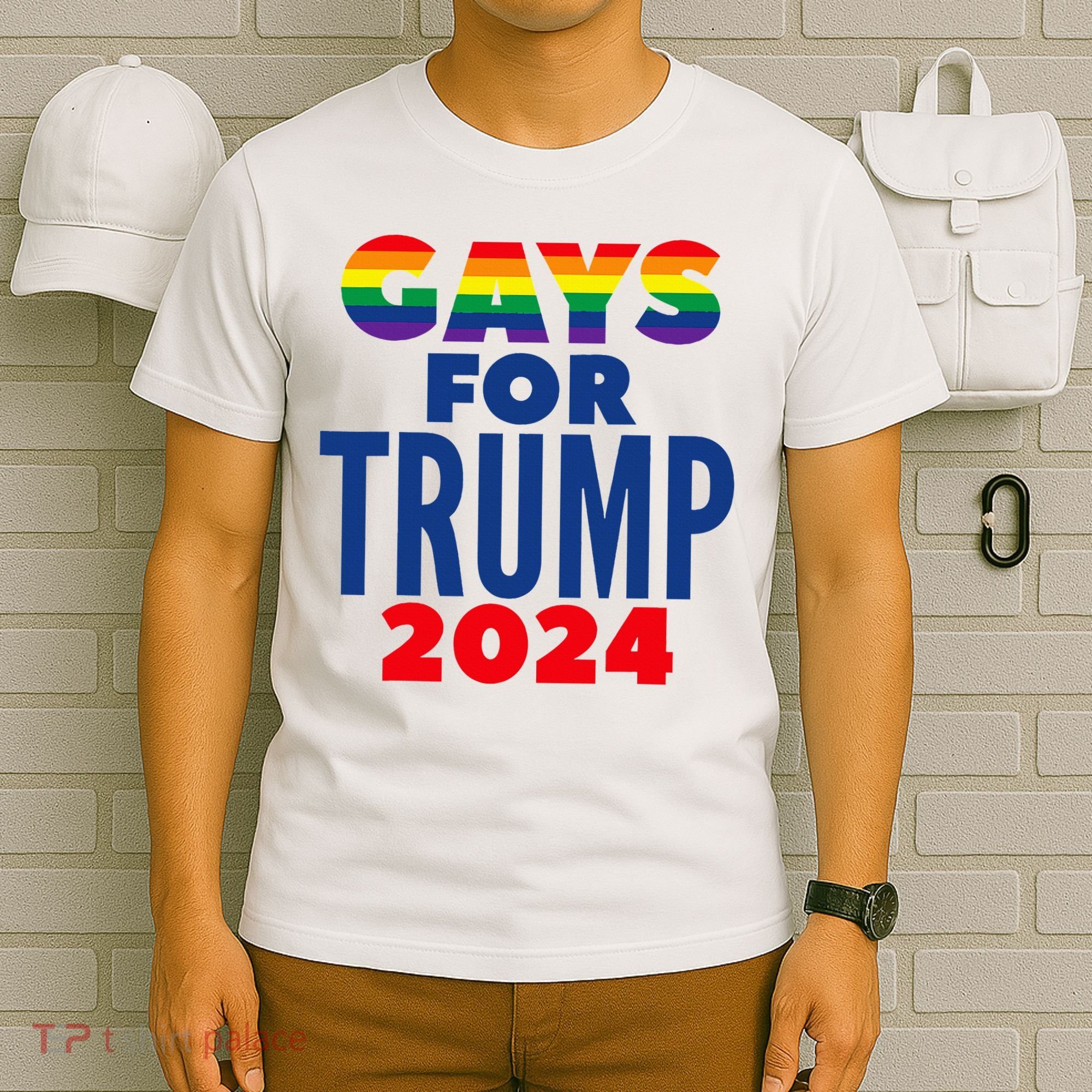 Gays For Trump 2024 Election T-Shirt