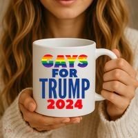 Gays For Trump 2024 Election Coffee Mug thumb 3