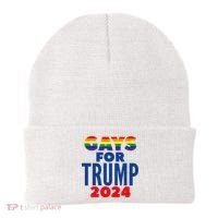 Gays For Trump 2024 Election Beanie thumb 0