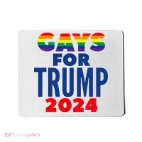 Gays For Trump 2024 Election Mousepad thumb 0