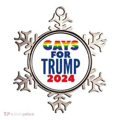 Gays For Trump 2024 Election Ornament