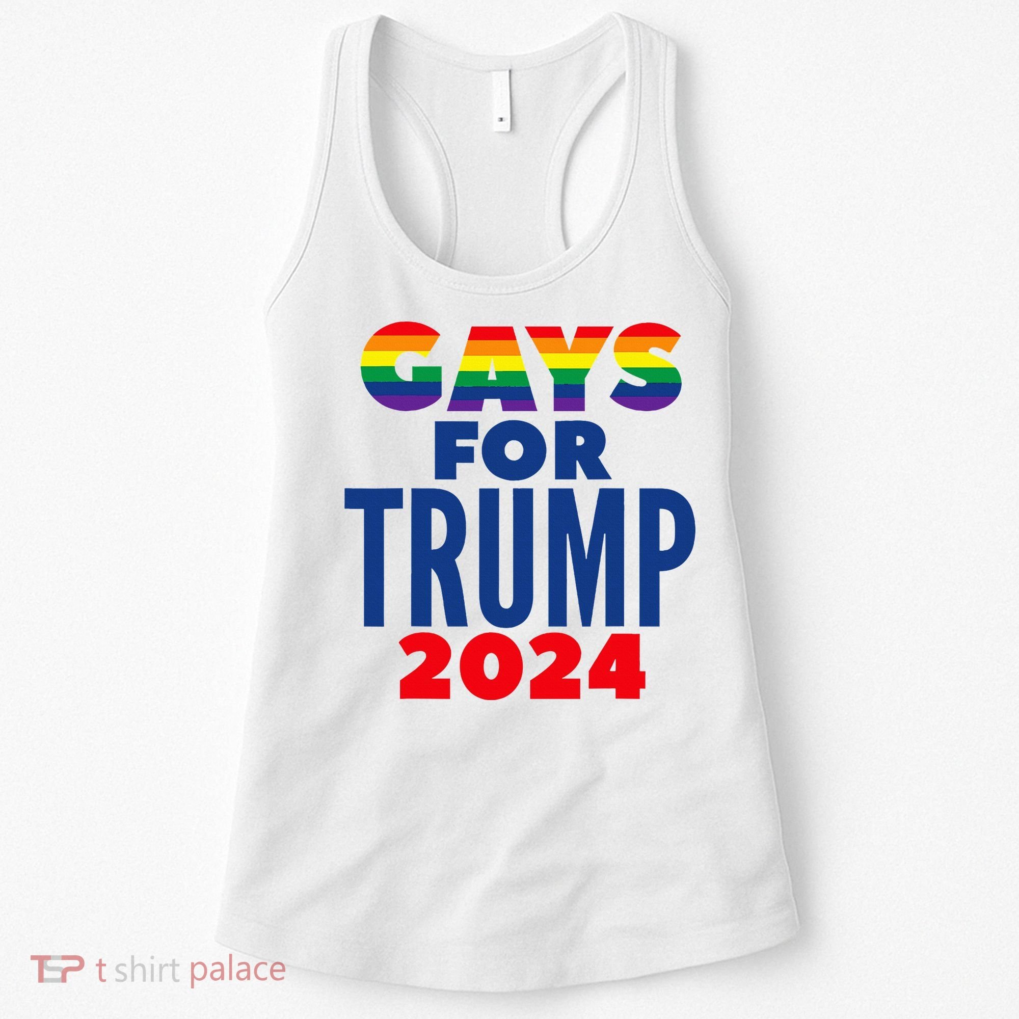 Gays For Trump 2024 Election Women's Tank Top