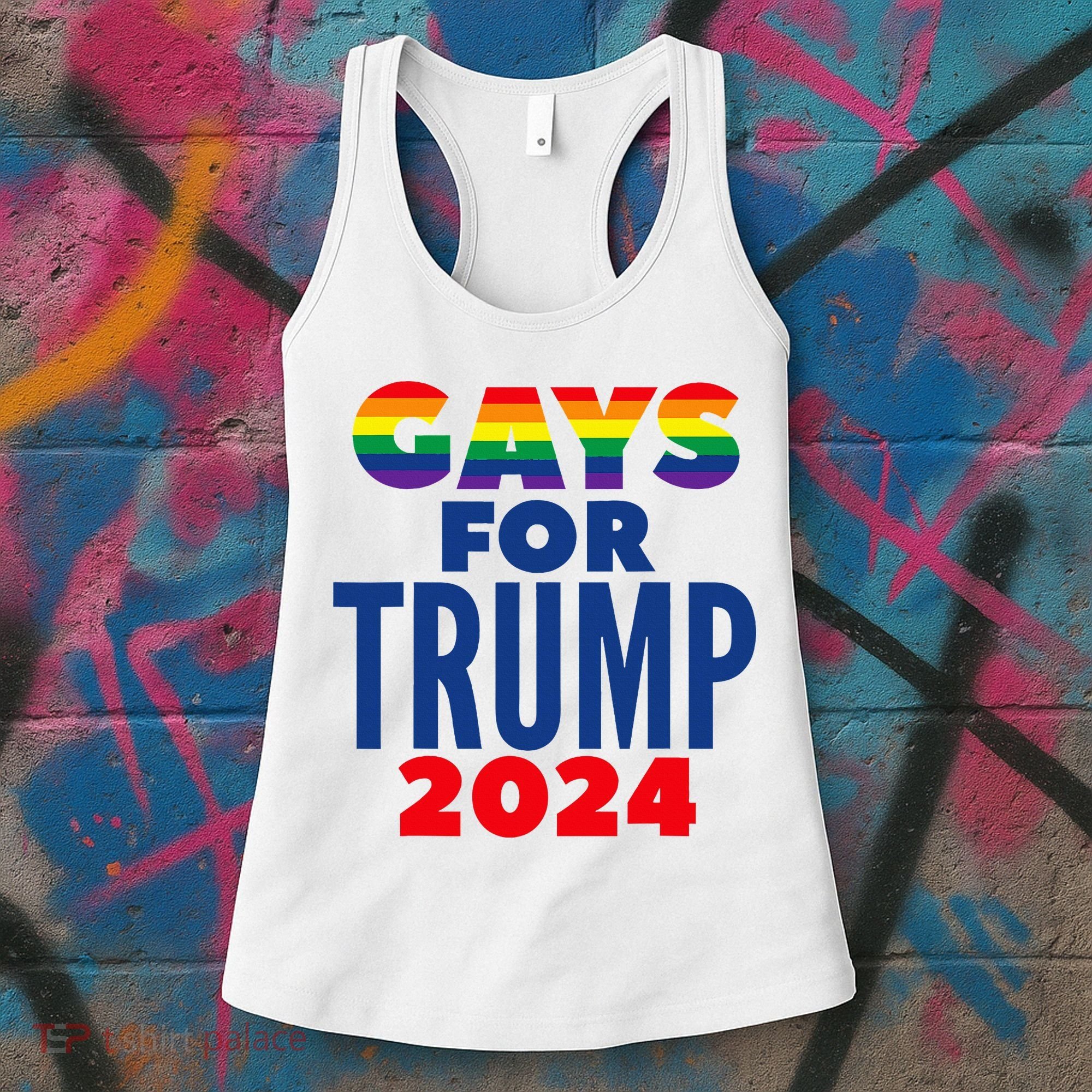 Gays For Trump 2024 Election Women's Tank Top