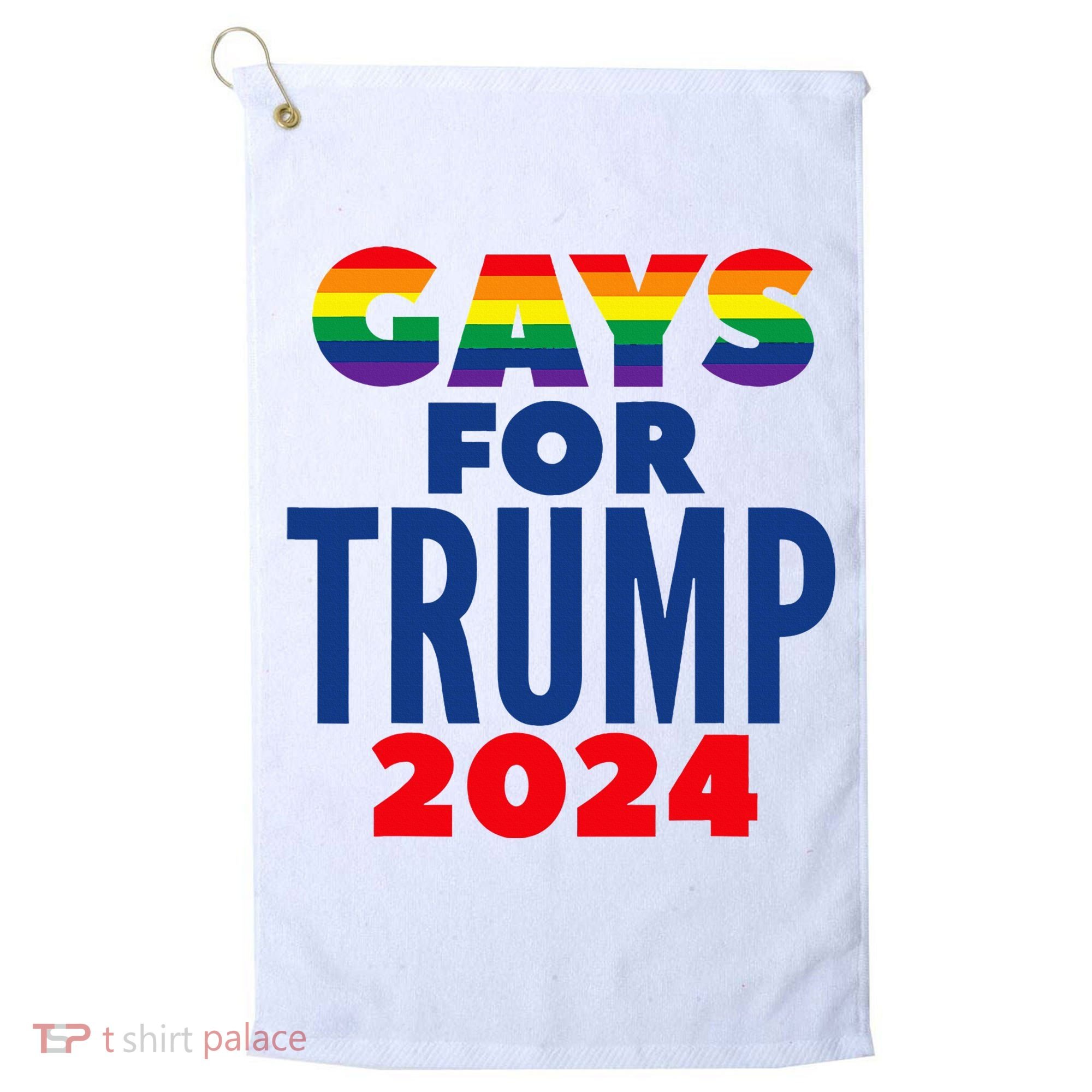 Gays For Trump 2024 Election Golf Towel