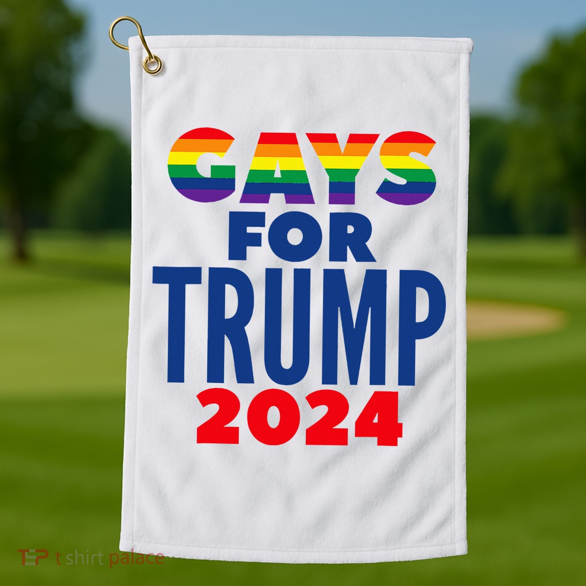 Gays For Trump 2024 Election Golf Towel