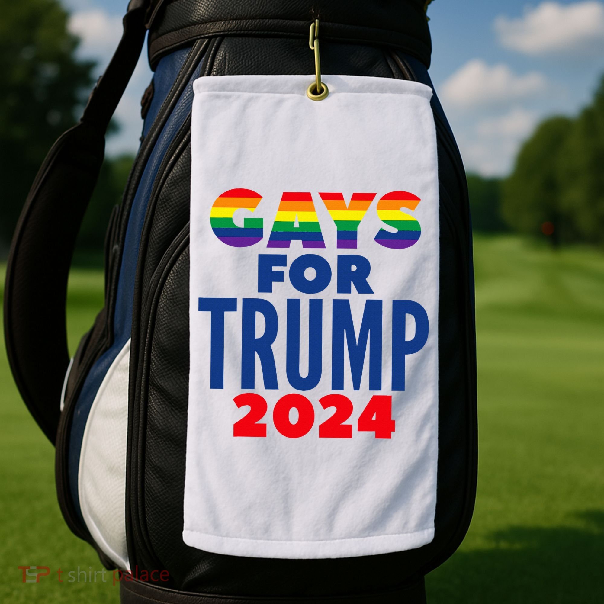 Gays For Trump 2024 Election Golf Towel