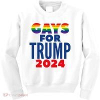Gays For Trump 2024 Election Kids Sweatshirt thumb 0