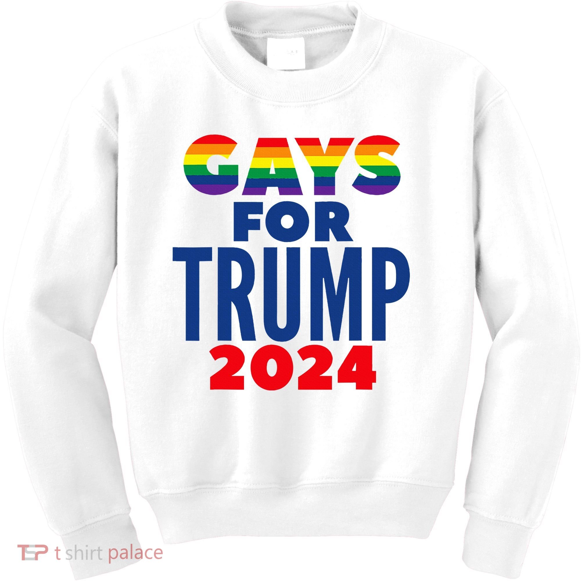 Gays For Trump 2024 Election Kids Sweatshirt