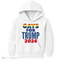Gays For Trump 2024 Election Kids Hoodie thumb 0