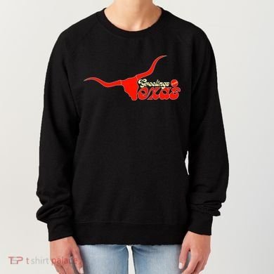 Greetings From Texas Longhorn Logo Women's Sweatshirt