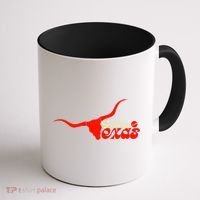 Greetings From Texas Longhorn Logo Coffee Mug thumb 1