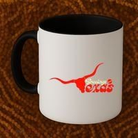 Greetings From Texas Longhorn Logo Coffee Mug thumb 2