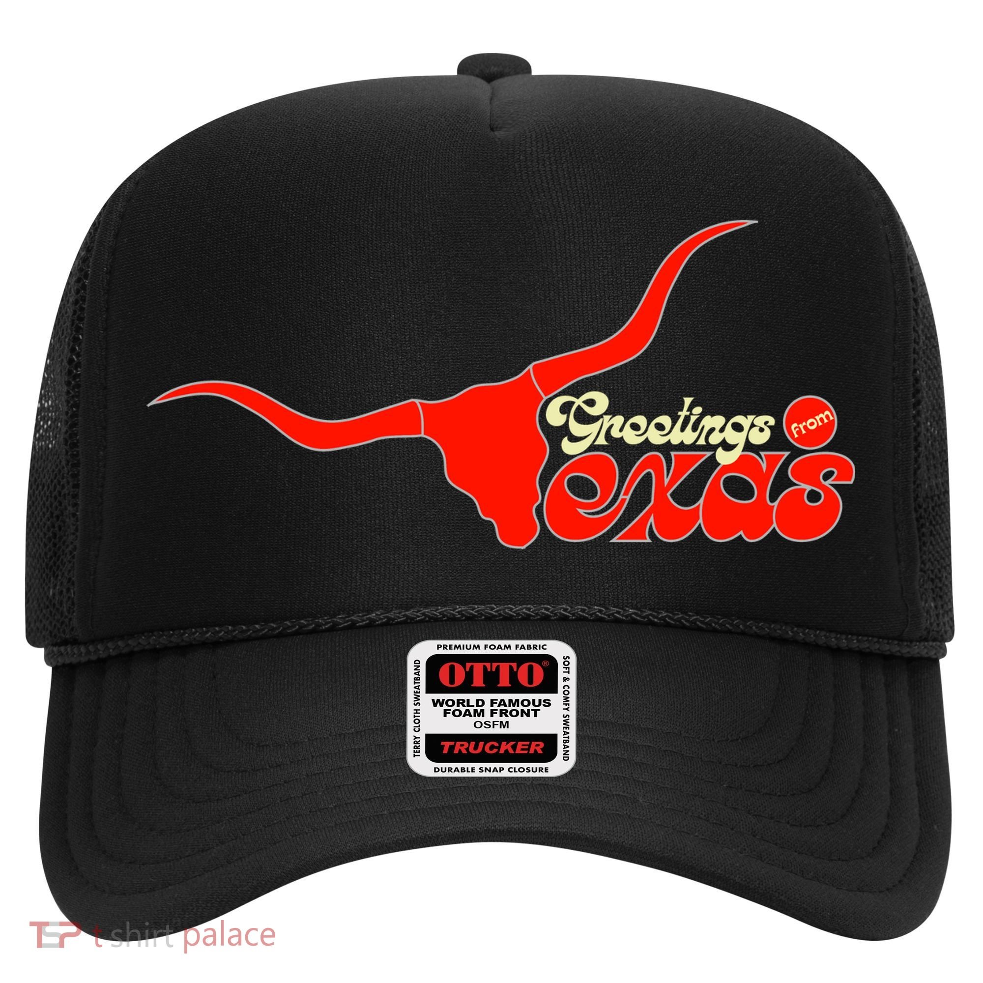 Greetings From Texas Longhorn Logo Hat