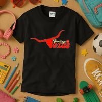 Greetings From Texas Longhorn Logo Kids T-Shirt thumb 3