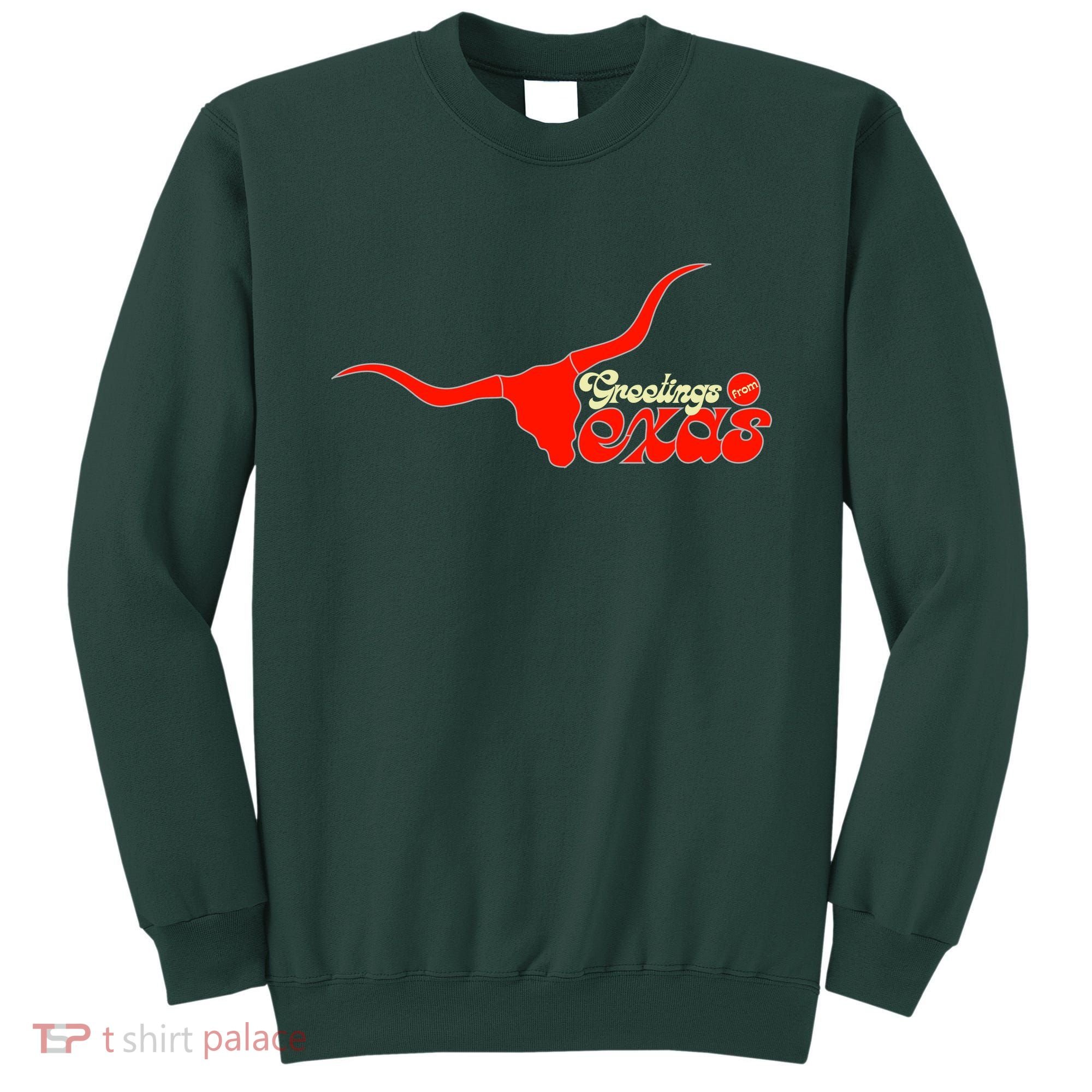 Greetings From Texas Longhorn Logo Sweatshirt