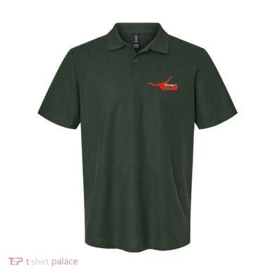 Greetings From Texas Longhorn Logo Polo