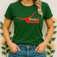 Greetings From Texas Longhorn Logo Women's T-Shirt thumb 2
