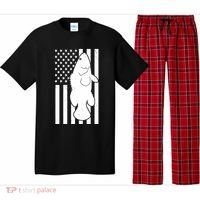 Grouper Fishing USA Flag Pajama Set thumb 0