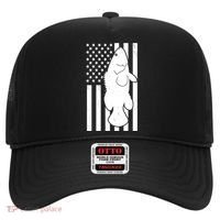 Grouper Fishing USA Flag Hat thumb 0