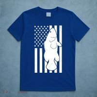 Grouper Fishing USA Flag T-Shirt thumb 5