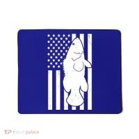 Grouper Fishing USA Flag Mousepad thumb 0