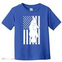 Grouper Fishing USA Flag Toddler T-Shirt thumb 0