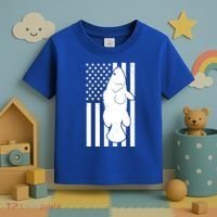 Grouper Fishing USA Flag Toddler T-Shirt thumb 3