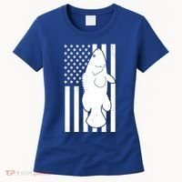 Grouper Fishing USA Flag Women's T-Shirt thumb 0