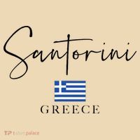Greece Flag Vacation Island Santorini Tote Bag thumb 4