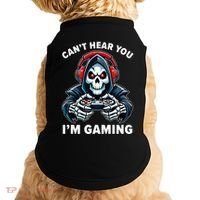 Gamer For Video Games Gamer Doggie Tank thumb 0