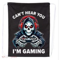 Gamer For Video Games Gamer Drawstring Bag thumb 0
