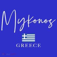 Greece Flag Vacation Island Mykonos Cool Gift T-Shirt thumb 7