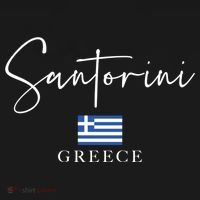 Greece Flag Vacation Island Santorini Funny Gift Women's Hoodie thumb 2