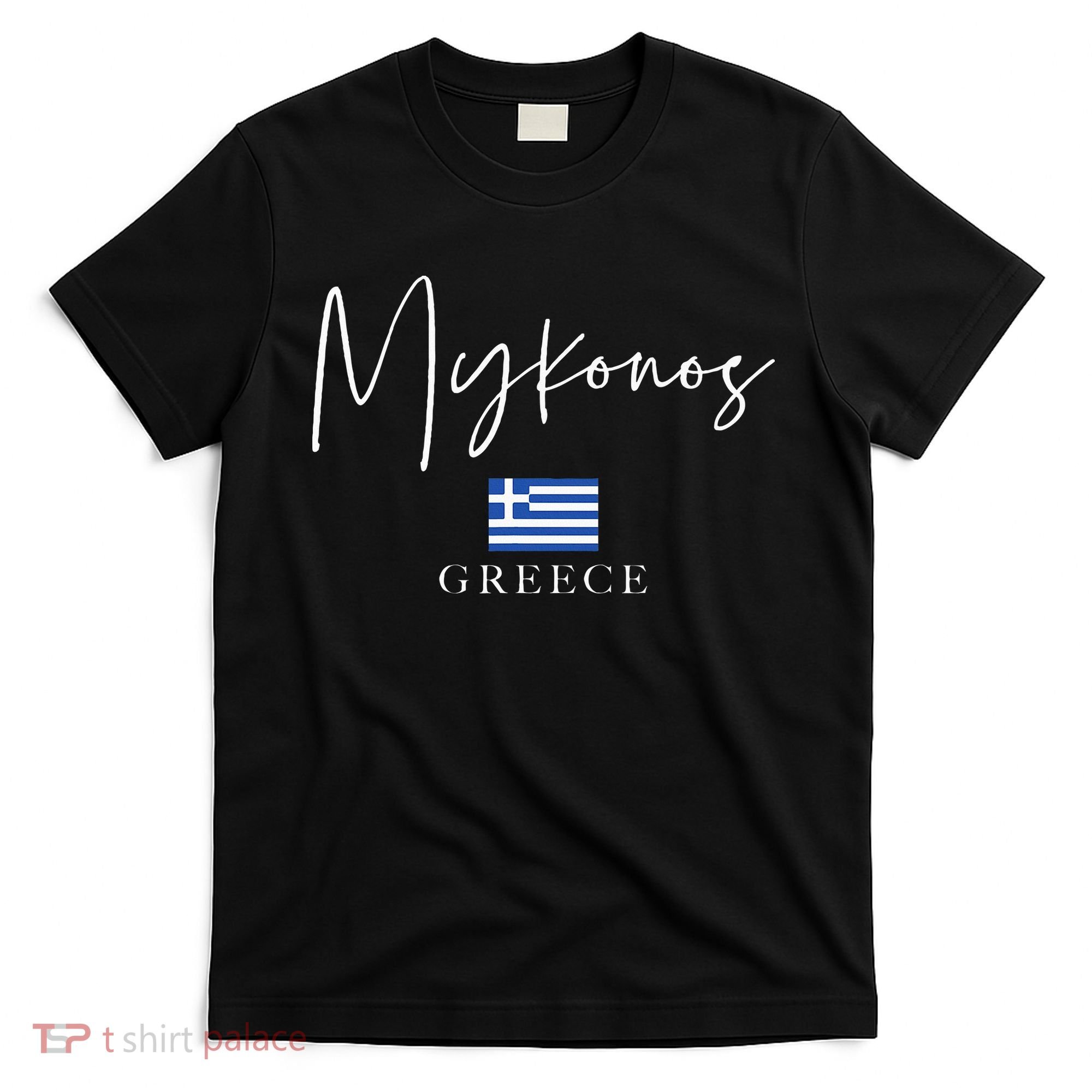 Greece Flag Vacation Island Mykonos T-Shirt
