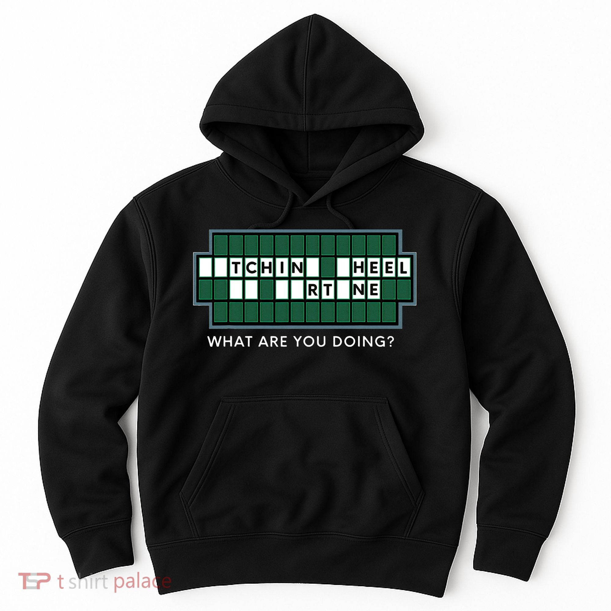 Gift for Wheel and Game Show Lovers, Fortune Word Puzzles Hoodie