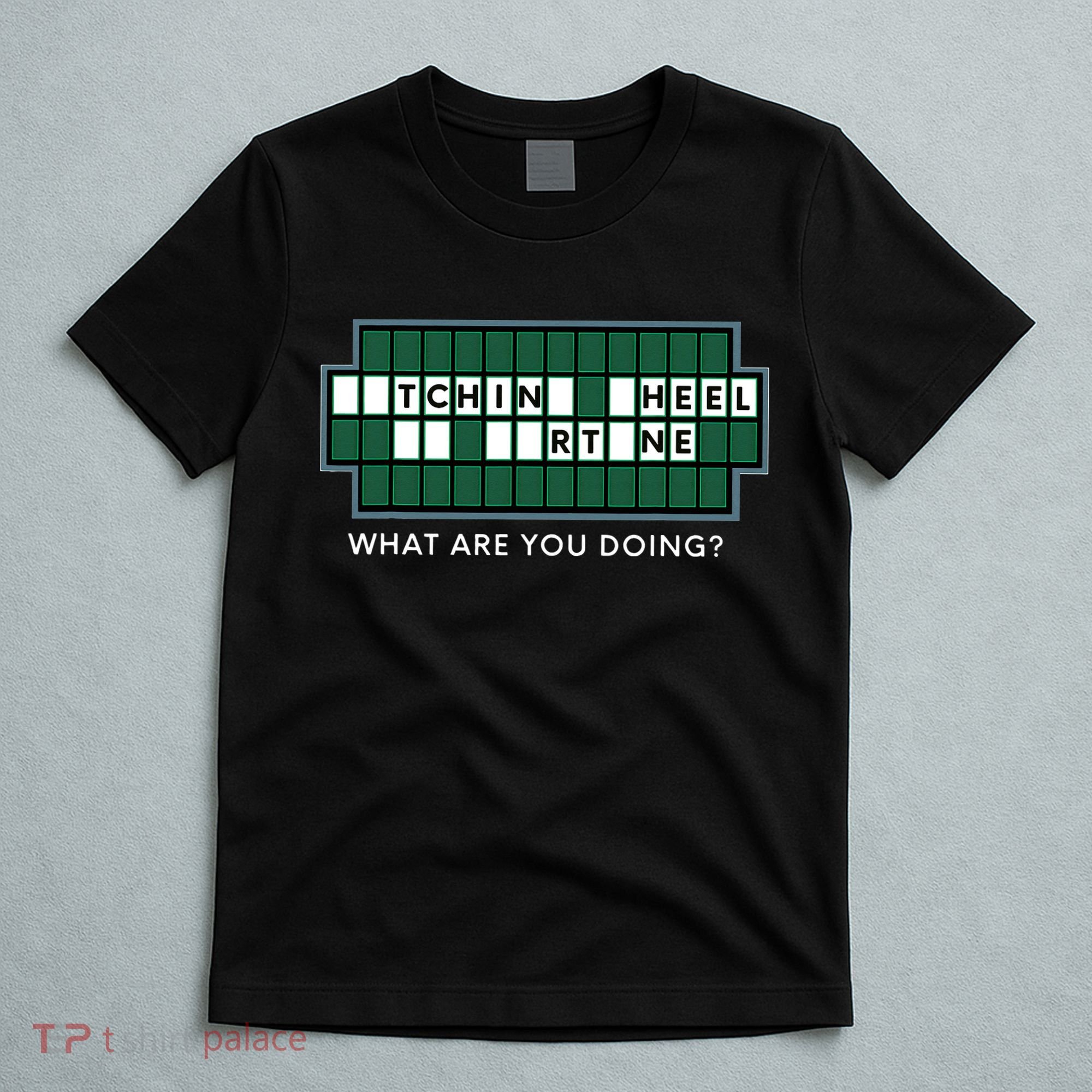 Gift for Wheel and Game Show Lovers, Fortune Word Puzzles T-Shirt
