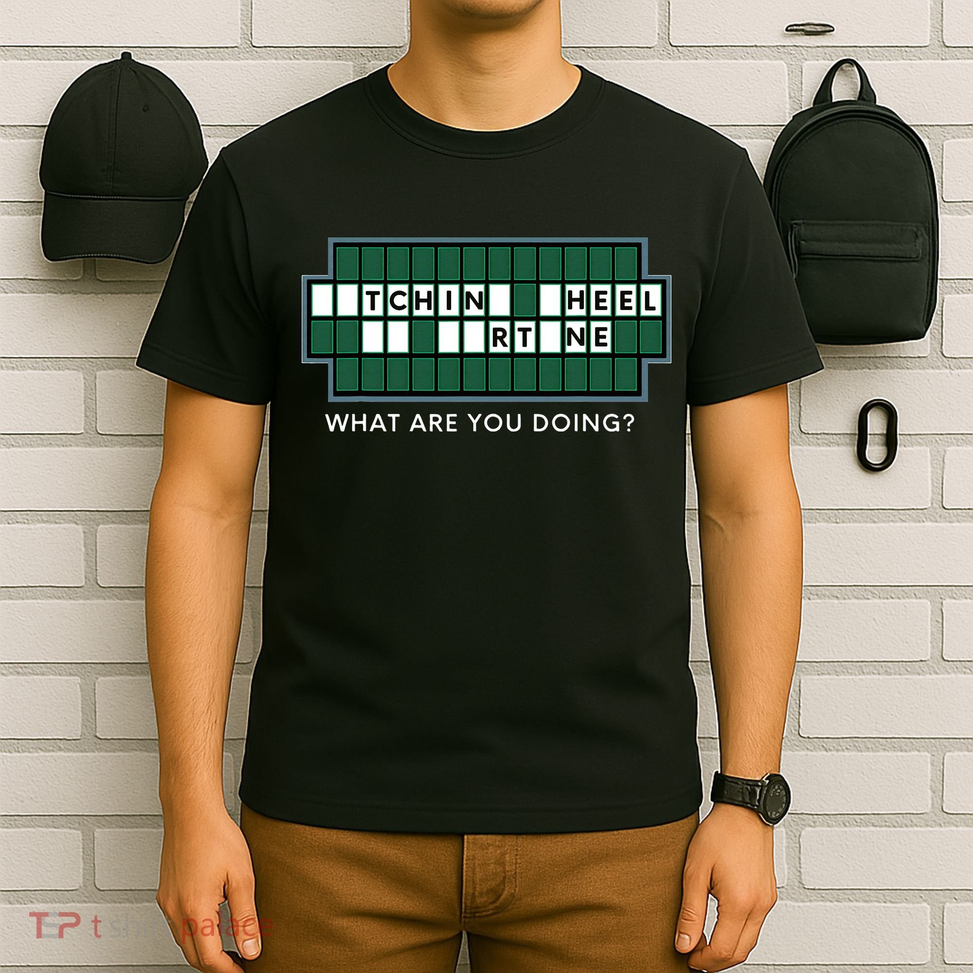 Gift for Wheel and Game Show Lovers, Fortune Word Puzzles T-Shirt