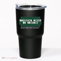 Gift for Wheel and Game Show Lovers, Fortune Word Puzzles Tumbler thumb 0