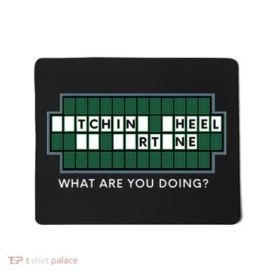 Gift for Wheel and Game Show Lovers, Fortune Word Puzzles Mousepad