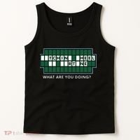 Gift for Wheel and Game Show Lovers, Fortune Word Puzzles Tank Top thumb 2