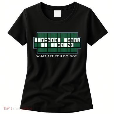 Gift for Wheel and Game Show Lovers, Fortune Word Puzzles Women's T-Shirt