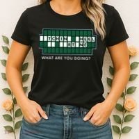 Gift for Wheel and Game Show Lovers, Fortune Word Puzzles Women's T-Shirt thumb 2