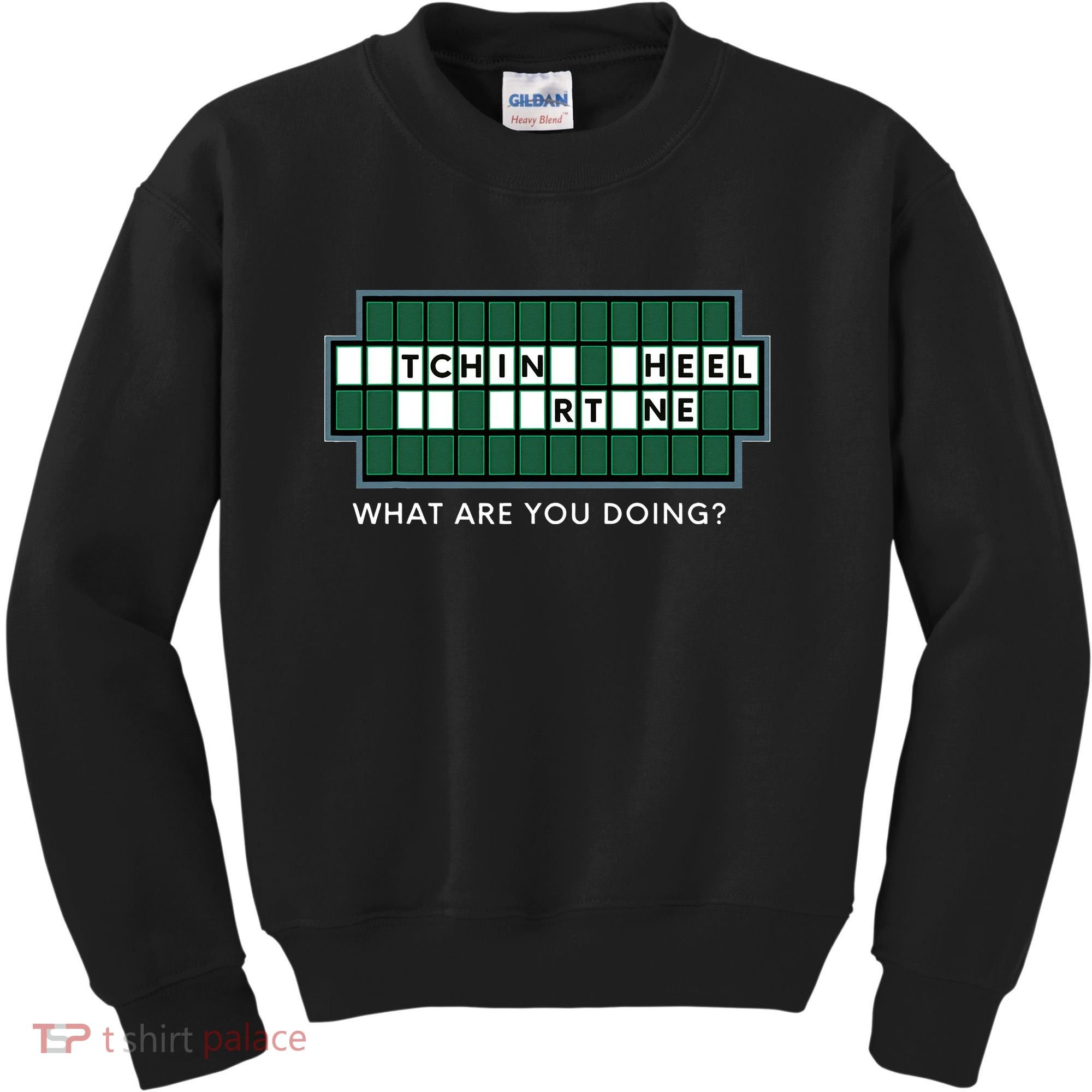 Gift for Wheel and Game Show Lovers, Fortune Word Puzzles Kids Sweatshirt