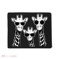 Giraffes family with sunglasses - Giraffe Mousepad thumb 0