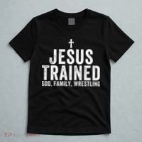 God Family Wrestling Jesus Trained Christian Vintage T-Shirt thumb 5