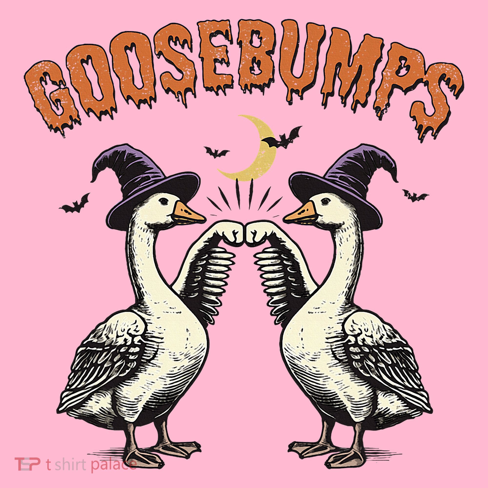 Goosebumps Funny Witch Goose Bumps Puns Halloween Coaster